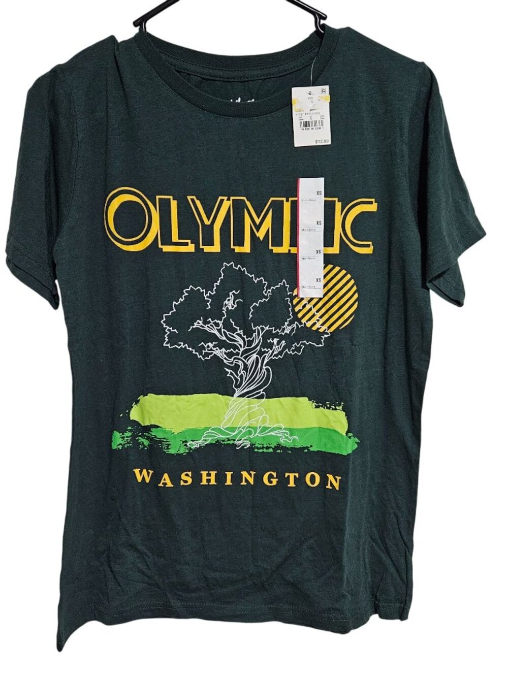 Philocs Olympic Washington T-Shirt Womens Size XS Short Sleeve Graphic Tee